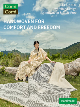 ComiComi Handwoven Double-Sided Rug