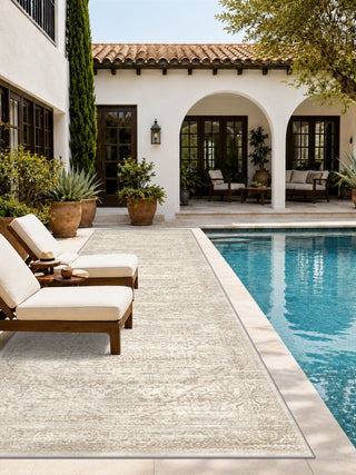 Linden Medallion Beige