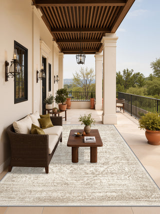 Linden Medallion Beige