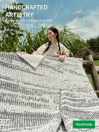 ComiComi Handwoven Double-Sided Rug