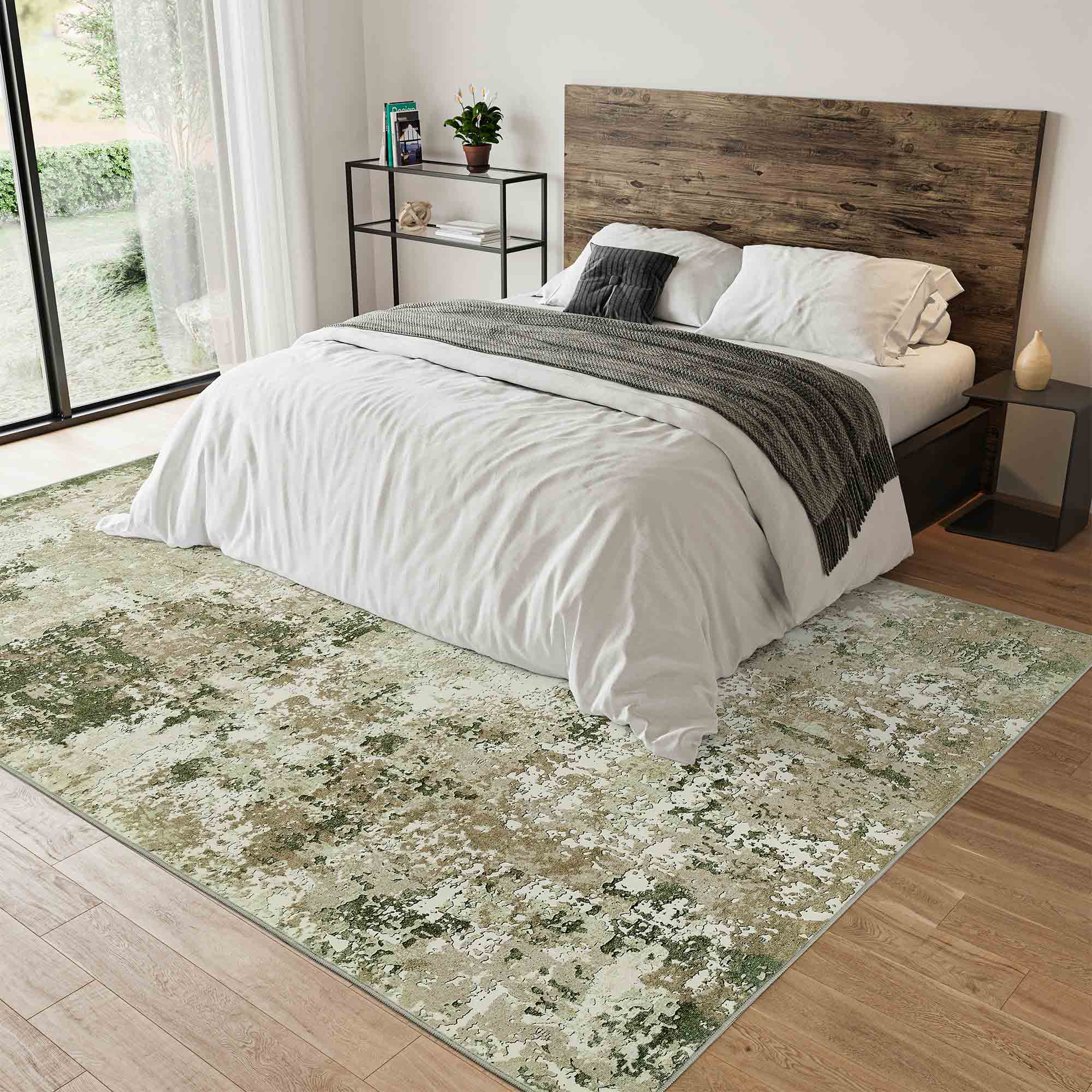 ComiComi Bedroom Carpet Rugs Mina Green