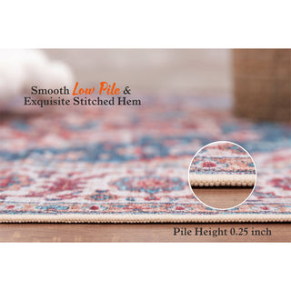 ComiComi Vintage Rugs Raqia Lilac