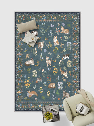 Paw Garden Cat Blue