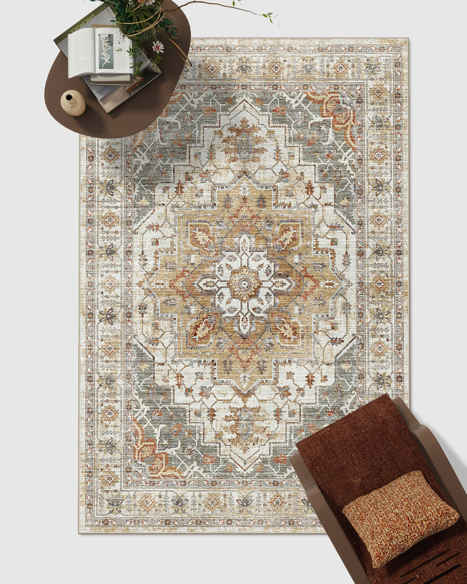 8x10 Size Rug Example What Does an 8x10 Rug Look Like? Real Room Examples & Sizing Tips ...